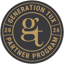 Generation Tux partner program badge